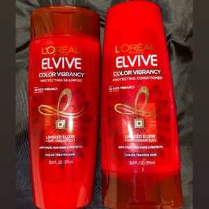 L'Oreal Paris Elvive Color Vibrancy
Protecting Conditioner and Shampoo